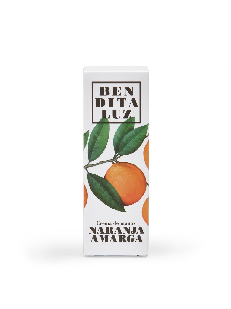 Crème pour les mains à l'huile essentielle d'orange amère