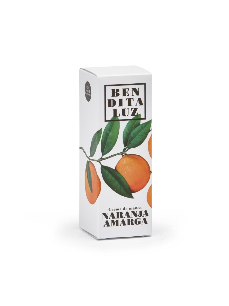 Crème pour les mains à l'huile essentielle d'orange amère