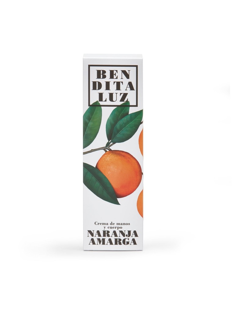 Crema de manos y cuerpo de naranja amarga